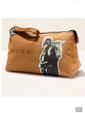 Bath & Body Works Mandalorian 'This Is The Way' Dopp kit canvas bag